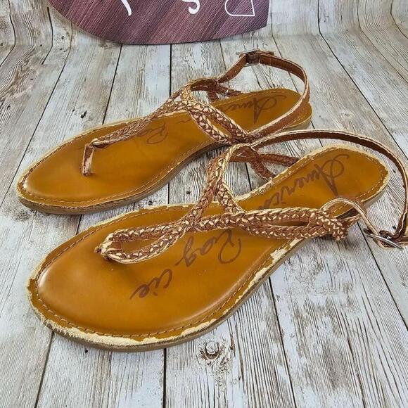 Women's American Eagle Brown Sandals Size 7 - Picture 2 of 5
